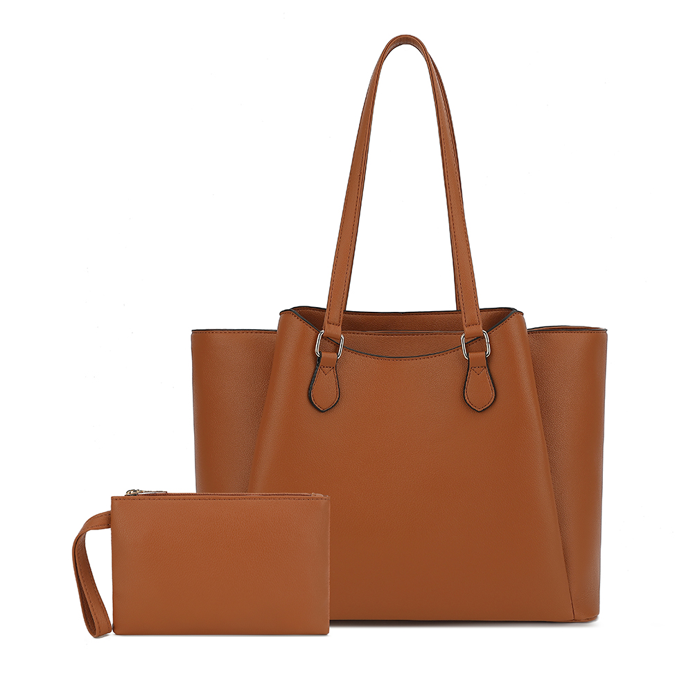 Leather Briefcase - Tote Bag for Women, Large PU