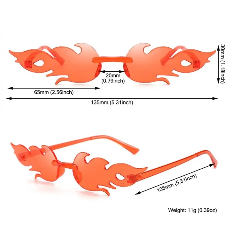 Fire Flame Sunglasses Women De - огляд і ціна Designer Sunglasses