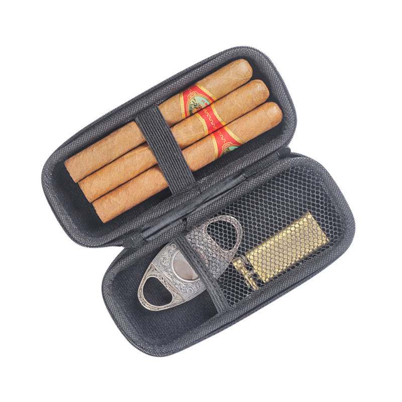 6-Count Portable Cigar Case Li - огляд і ціна Premium Cigar Case