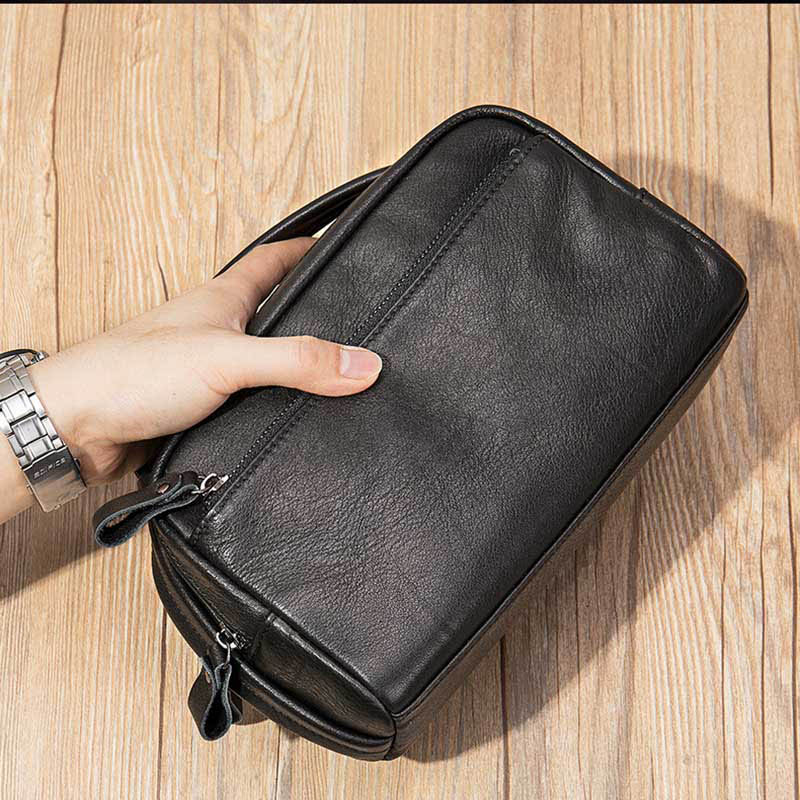 Luufan Men's Clutch Bag Soft G - огляд і ціна Leather Wallet Men