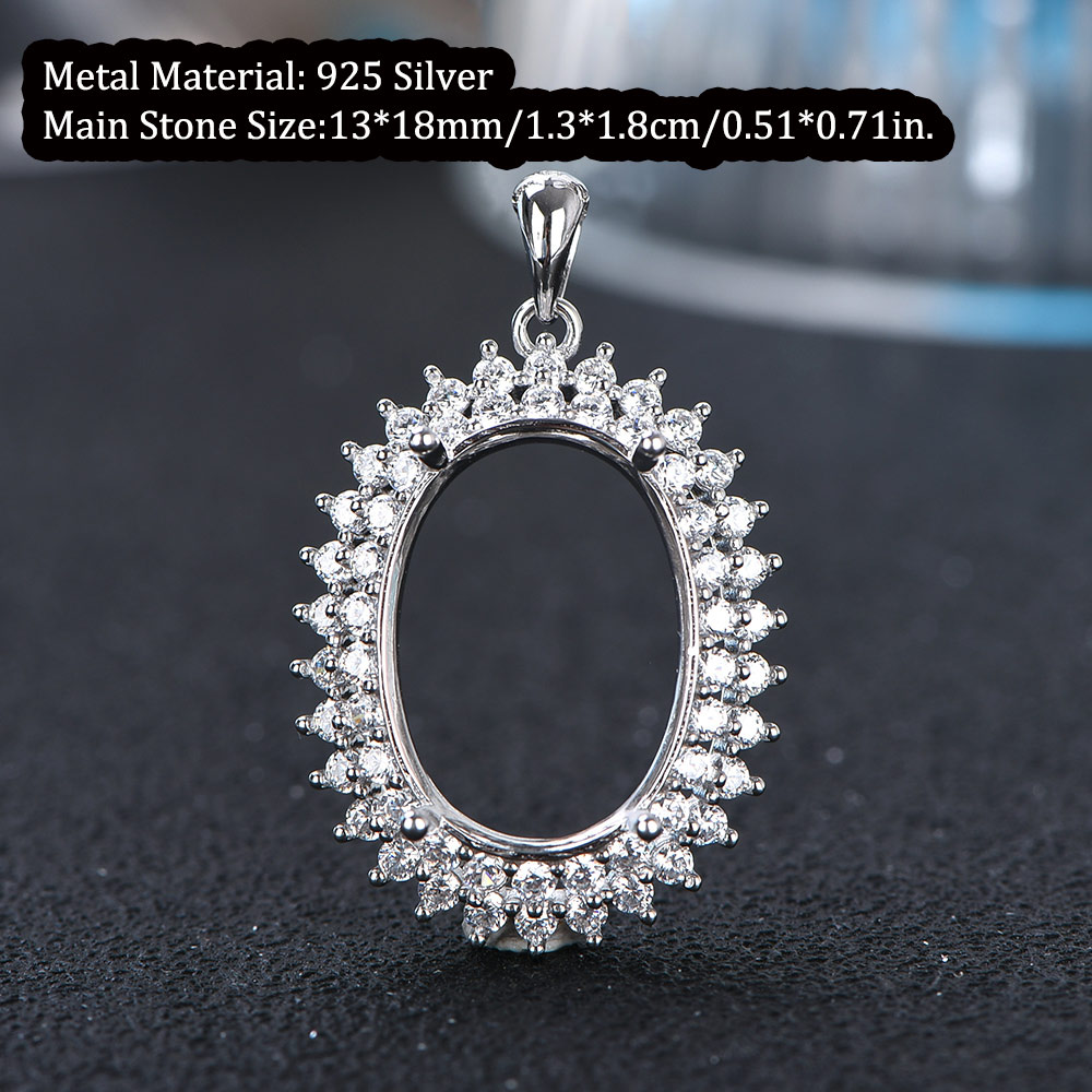 13x18mm S925 Sterling Silver R - огляд і ціна Luxury Gift Set