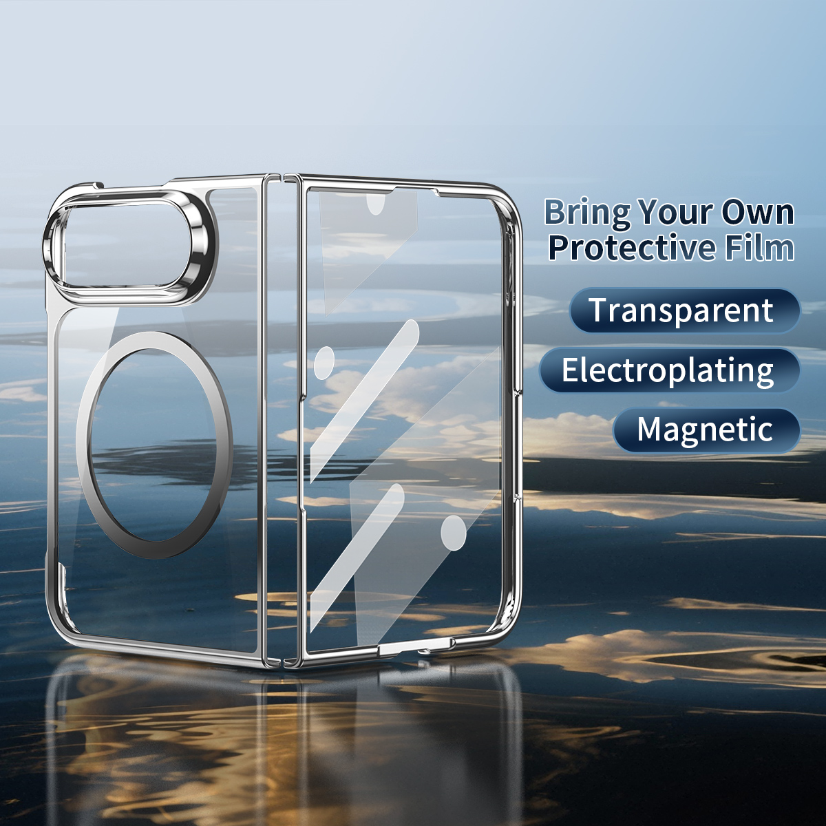 Premium Clear Fold Case For Ap - огляд і ціна Premium Cigar Case