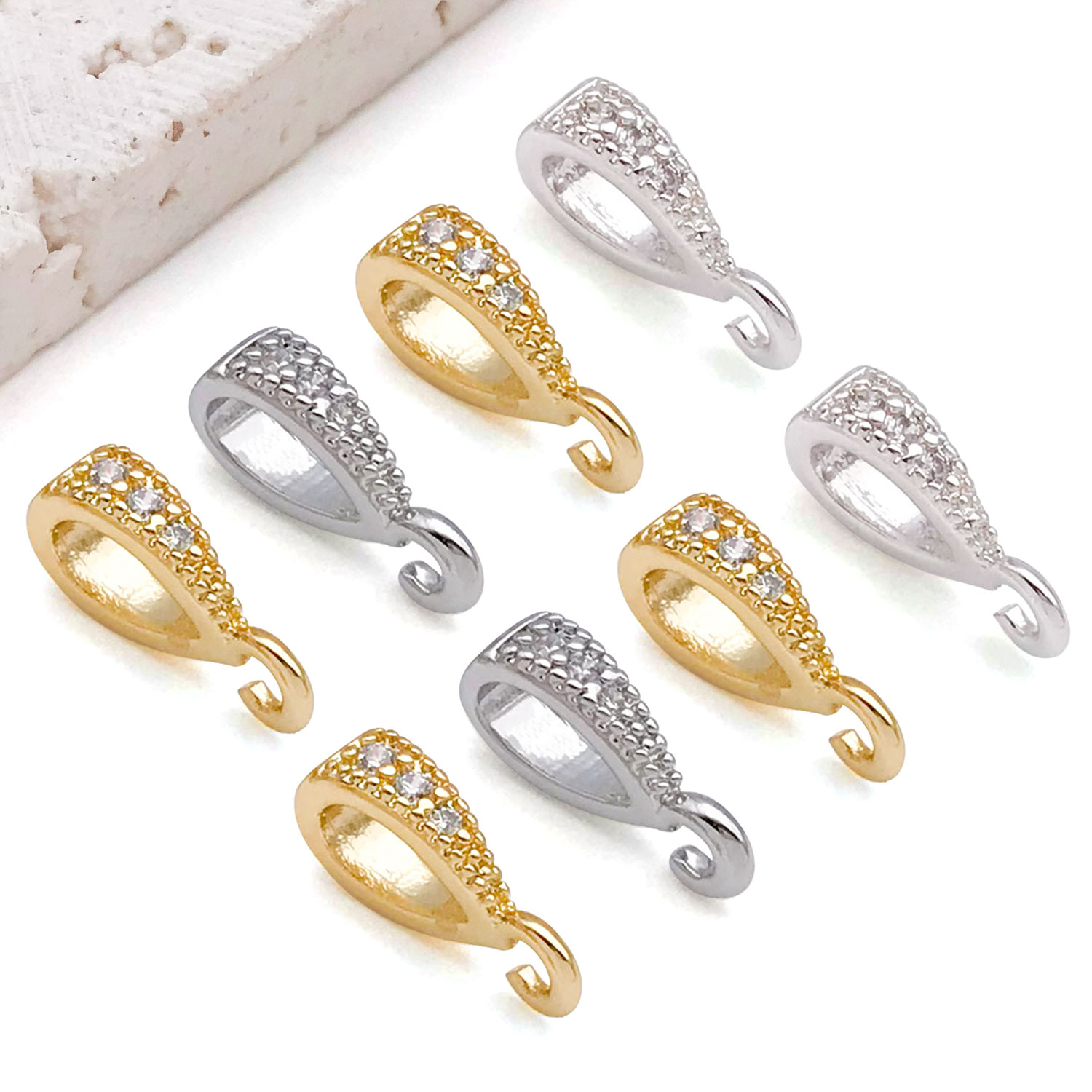5pcs 18K Real Gold Plated Bras - огляд і ціна Gold Plated Jewelry